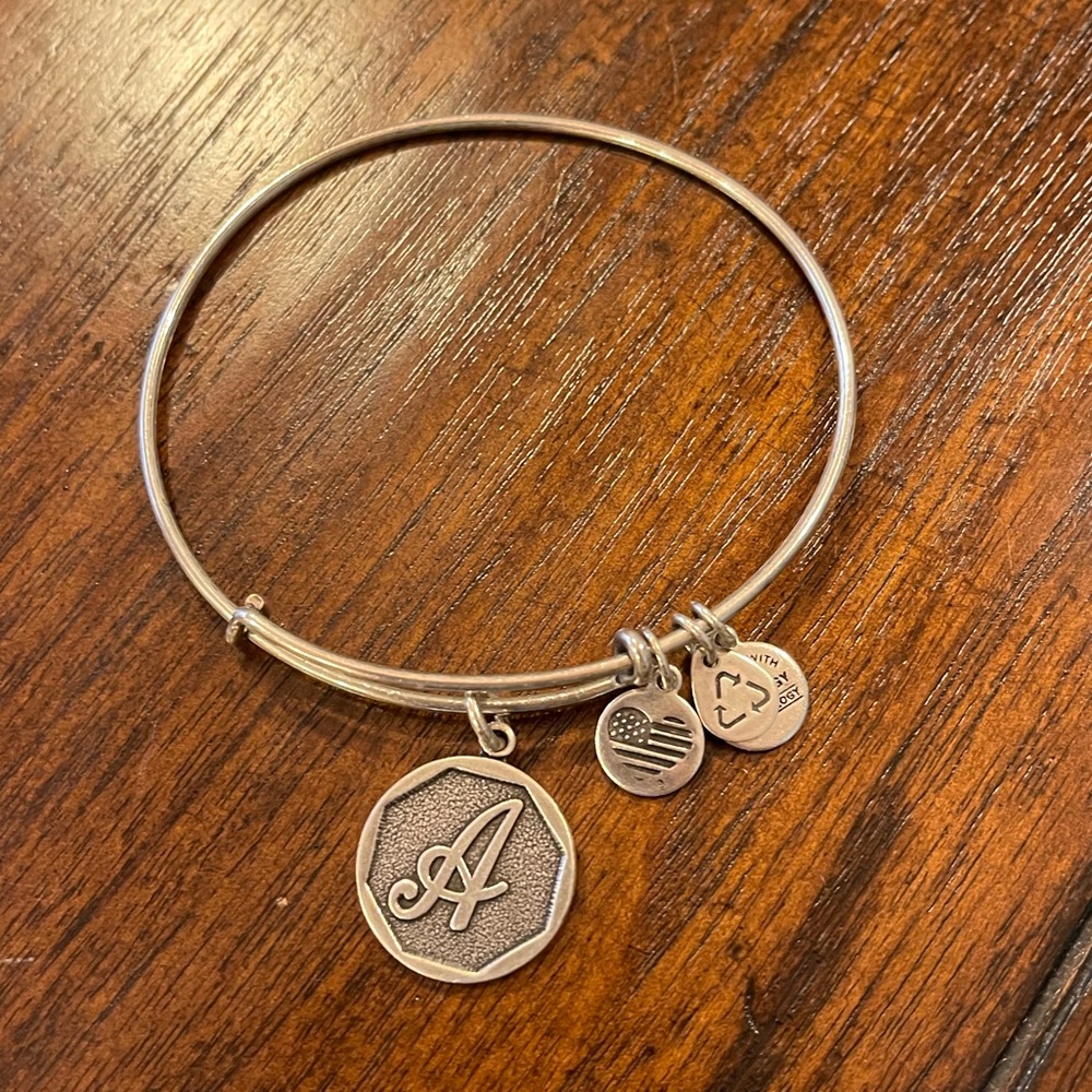 Alex and Ani A Bracelet